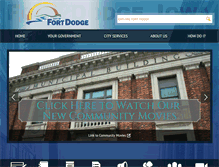 Tablet Screenshot of fortdodgeiowa.org
